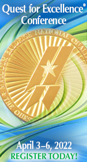 The Quest for Excellence Conference April 3-6, 2022 - Register Today!