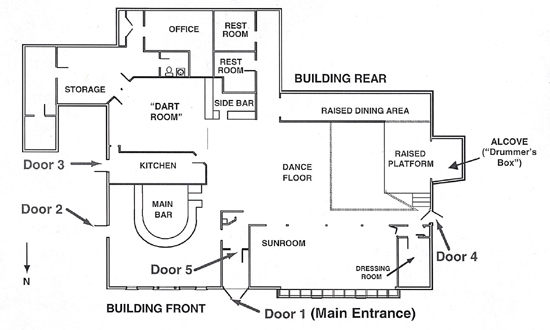 The Station Nightclub schematic The Station Nightclub schematic