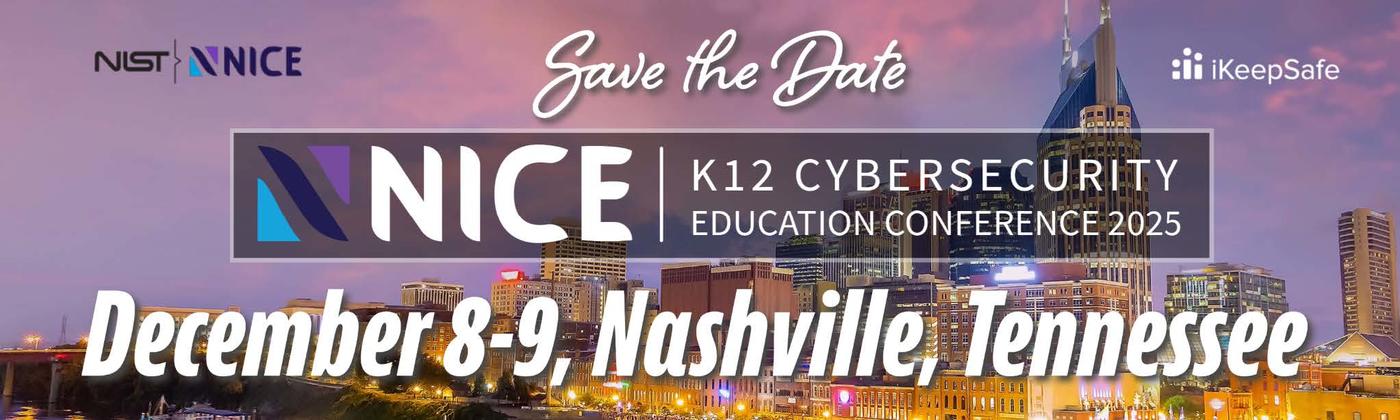 2024 NICE K12 CONFERENCE Save the Date