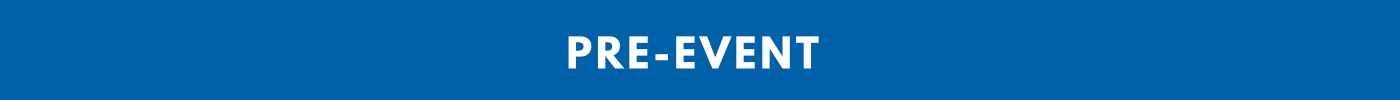 Banner for Pre event training faqs