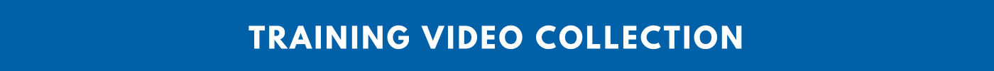 Training Video Collection Section Banner