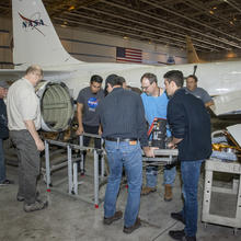 NASA’s ER-2 being loaded