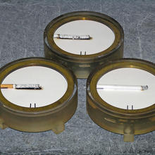 Picture of the results of the  Standard Test Method for Measuring the Ignition Strength of Cigarettes (ASTM E2187)
