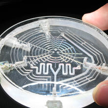 photo of microfluidic palette