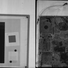 Composite Xray-Image of laptop
