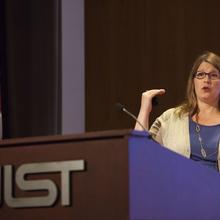 Lynn Garcia at the 2017 International Error Management Symposium