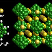 clusters of green and yellow balls