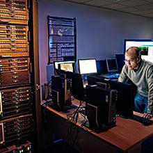Computer scientist Murugiah Souppaya investigates security techniques for protecting virtuallized computing environments and cloud computing systems. 