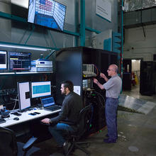 Anachoic chamber control station