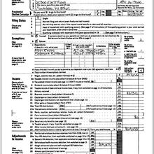Figure 1 A representative image file of a completed form in NIST Special Database 6