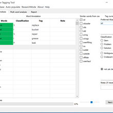 A screenshot of the Nestor GUI 