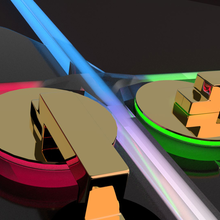 optical switching illustration