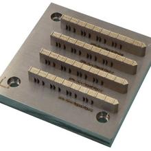 Three dimensional image of rectangular test samples