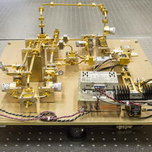 Measurement device for signals in the W band (75-110 GHz)