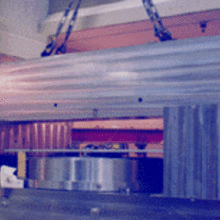 first block of the upper yoke of the SURF III