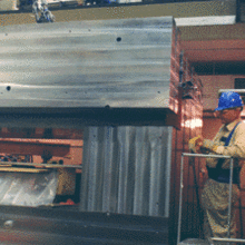 final block of the upper yoke assembly of the SURF III