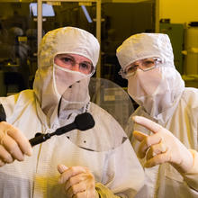 Photo of MEC wafer factory in New Hampshire