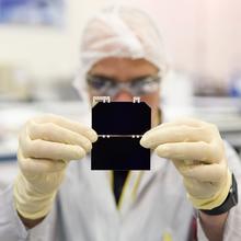 Photo of Rocket Lab solar cells