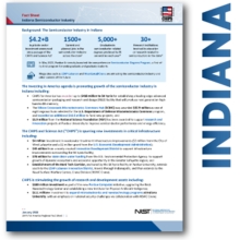 Fact Sheet thumbnail image for Indiana Semiconductor Industry