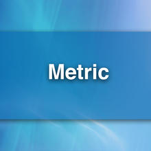 Metric Thumbnail Plain