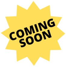 Graphic image with words coming soon