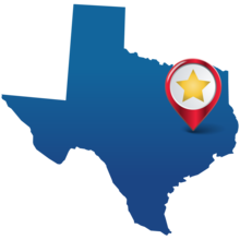 state star graphic of College Station TX