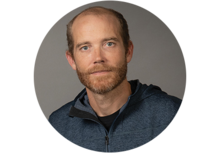 Jason Killgore, a person with buzzed dirty blonde hair and a short beard