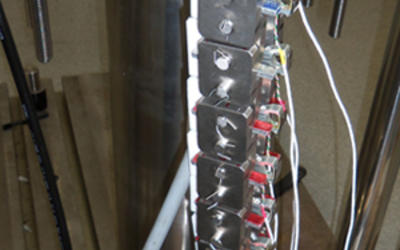 Testing hydrogen pipeline steel