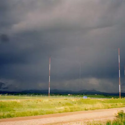 Image of WWVB radio antennas