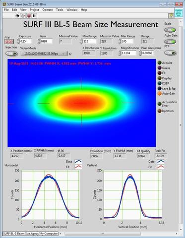 control Software Screenshot