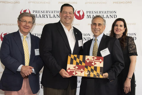 2019 inaugural Smart Growth Excellence Award from Preservation Maryland