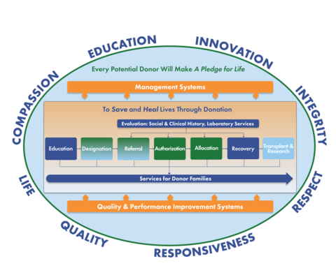 CORE Business/Work System diagram (shape of a burger)