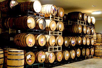 Barrels at Smooth Ambler