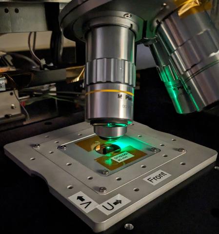 Aperture measurement with AMM