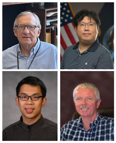 portraits of four men