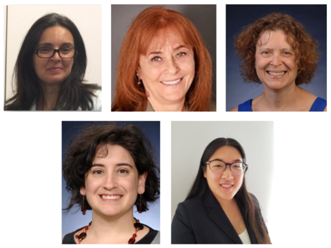 profile photos of five women