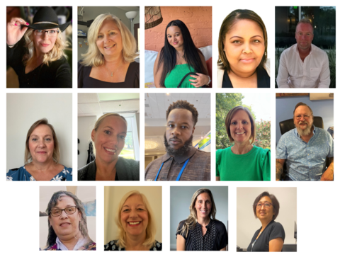 collage of several profile photos