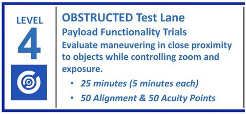 Level 4 Obstructed Test Lane