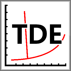 TDE logo showing phase diagram