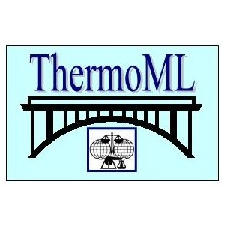 logo showing ThermoML and IUPAC logo