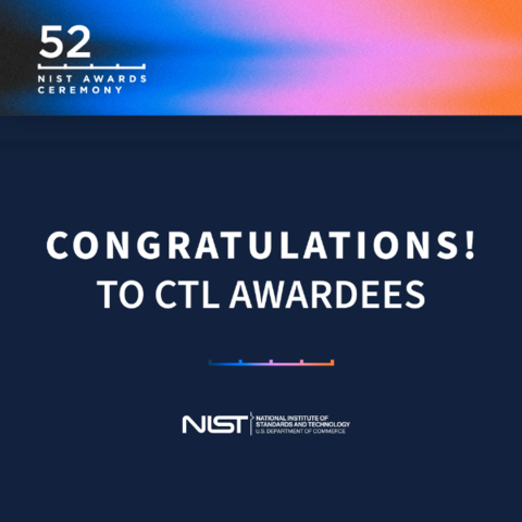 Congratulations to CTL Awardees on a black background