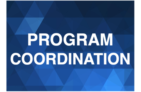 dark blue background with text overlay