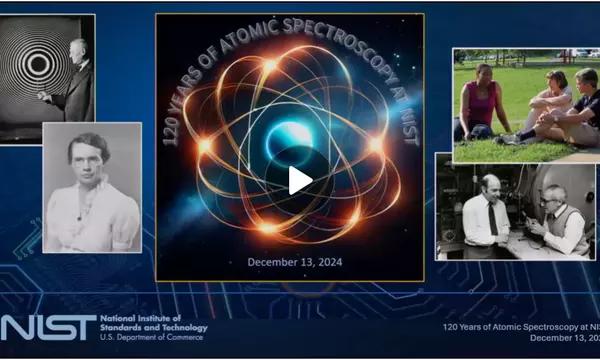 Colloquium - 120 Years of Atomic Spectroscopy at NIST video screenshot