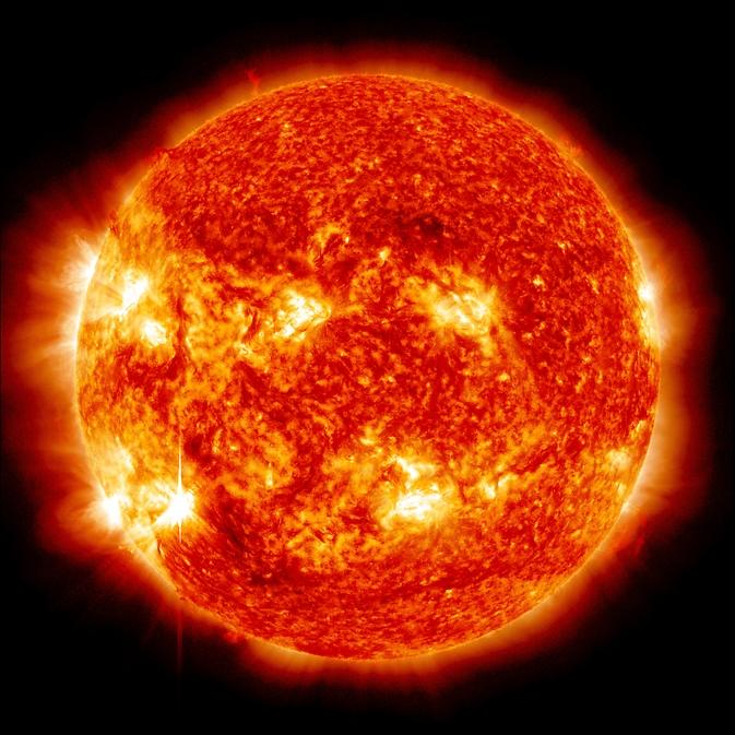 The sun