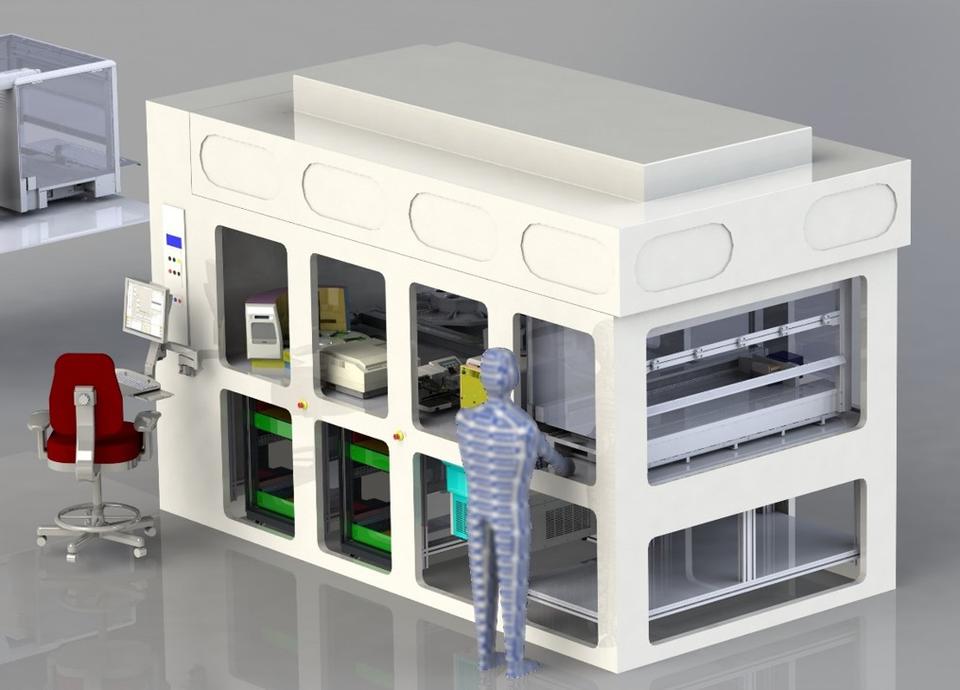 Automated microbial culture and analysis system
