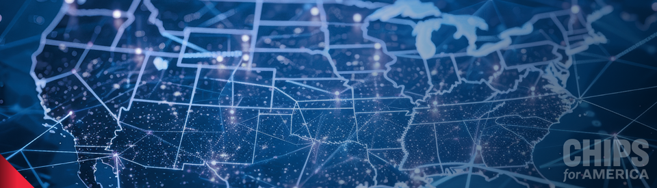 usa map with clusters of lights across the states