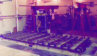 SURF II has been completely disassembled