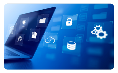image of app library of digital tools
