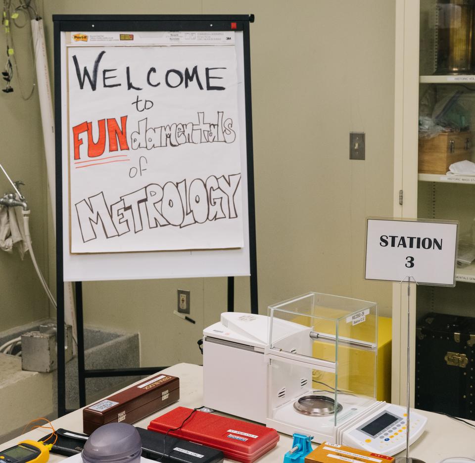 Welcome to Fundamental of Metrology sign in Lab