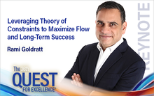 Rami Goldratt Keynote - Leveraging Theory of Constraints to Maximize Flow and Long-Term Success